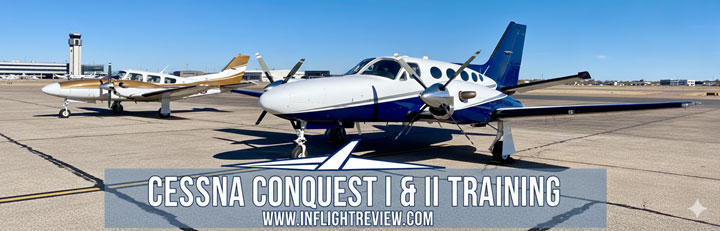 In Aircraft Cessna Conquest Training